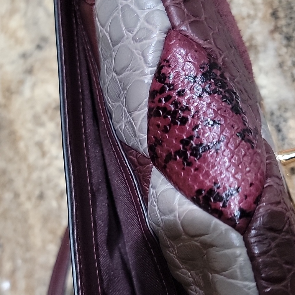 Coach Euc Mini Ruby Patchwork In Ruby Leather Red… - image 4